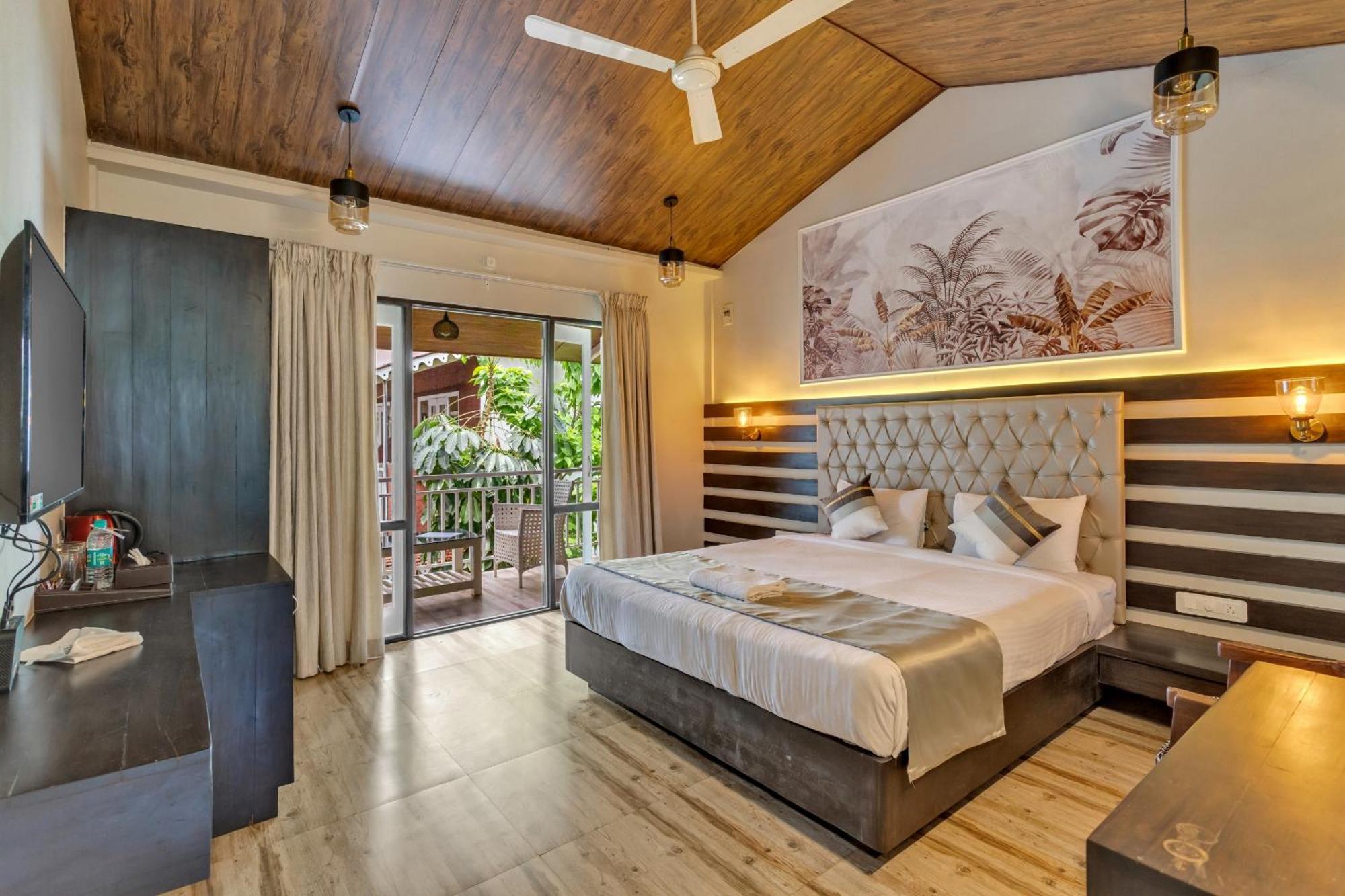 Skon Morjim Beach Resort By Orion Hotels Velha Goa Exterior foto
