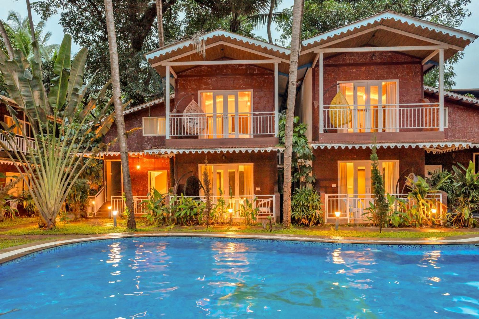 Skon Morjim Beach Resort By Orion Hotels Velha Goa Exterior foto